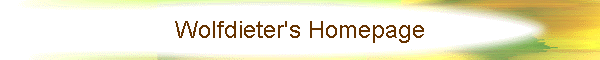 Wolfdieter's Homepage